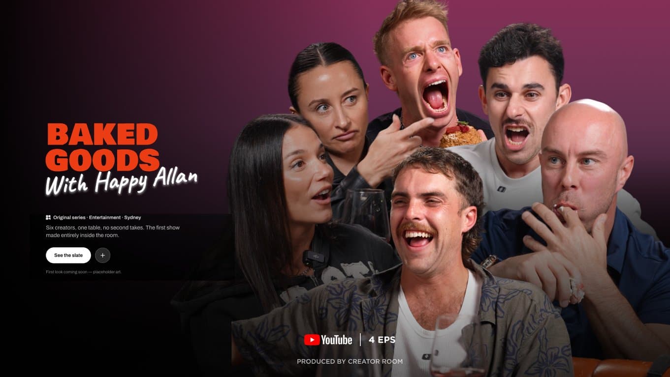 Baked Goods with Happy Allan, produced by Creator Room